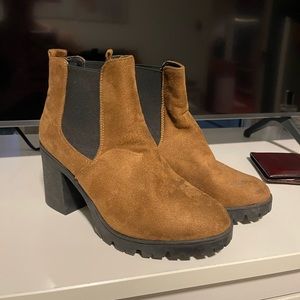 Topshop Suede Boots